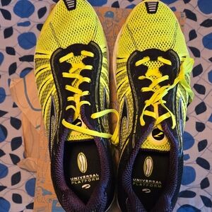Yellow and Black Running Shoes